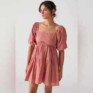 MINKPINK Anne mini dress in pink - size XS